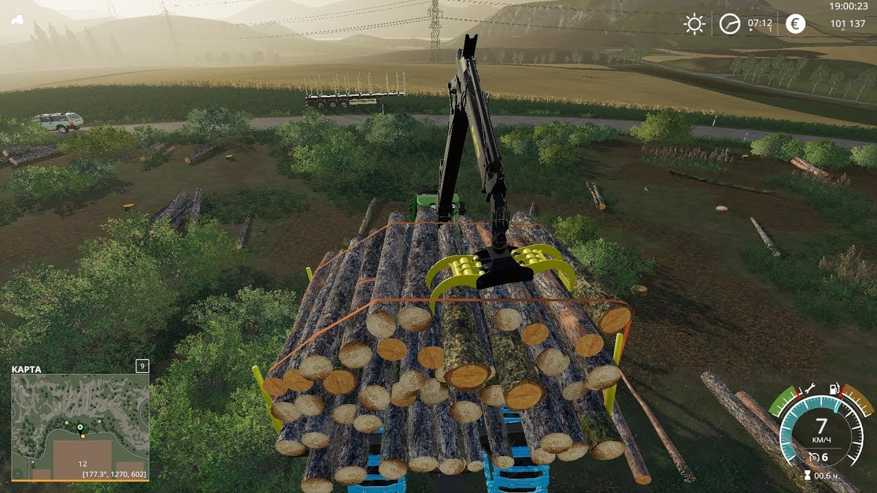 FS17.Logging.Заготовка леса.