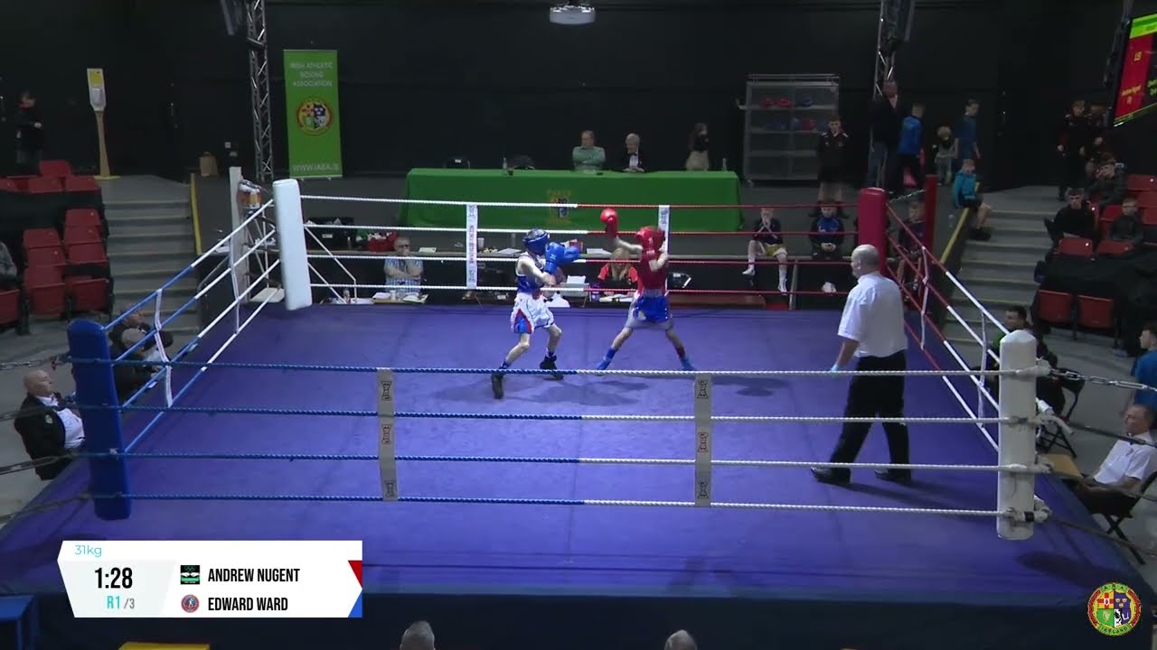 2024 National B1 Championship: 31kg Andrew Nugent (Olympic L) v Edward Ward (Olympic C)