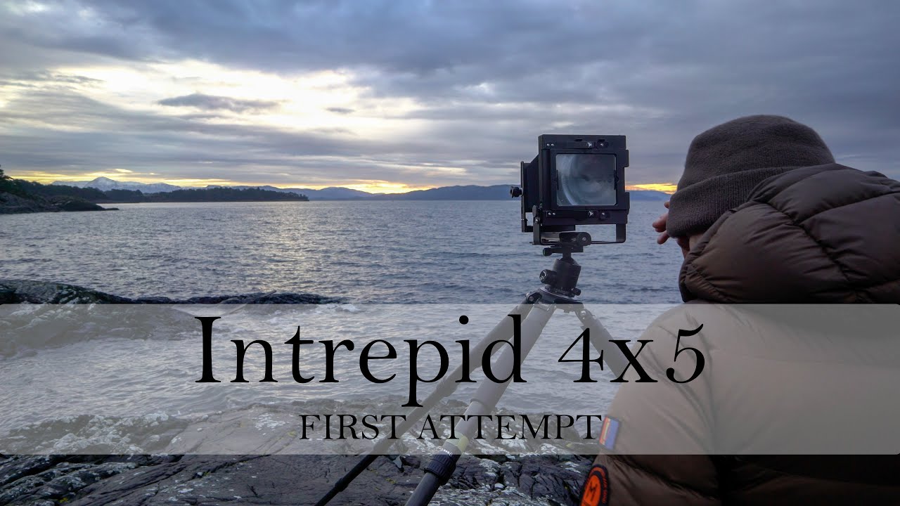 Landscape photography with Intrepid 4x5 large format | Portra 400 | film photography
