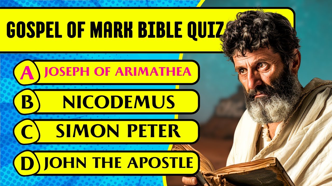 Gospel of Mark Bible Quiz & Trivia (50 Hardest Questions & Answers to Test Your Bible Knowledge)