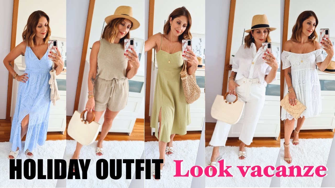 8 IDEE OUTFIT DA INDOSSARE IN VACANZA - Look da giorno a sera | Isabella Emme