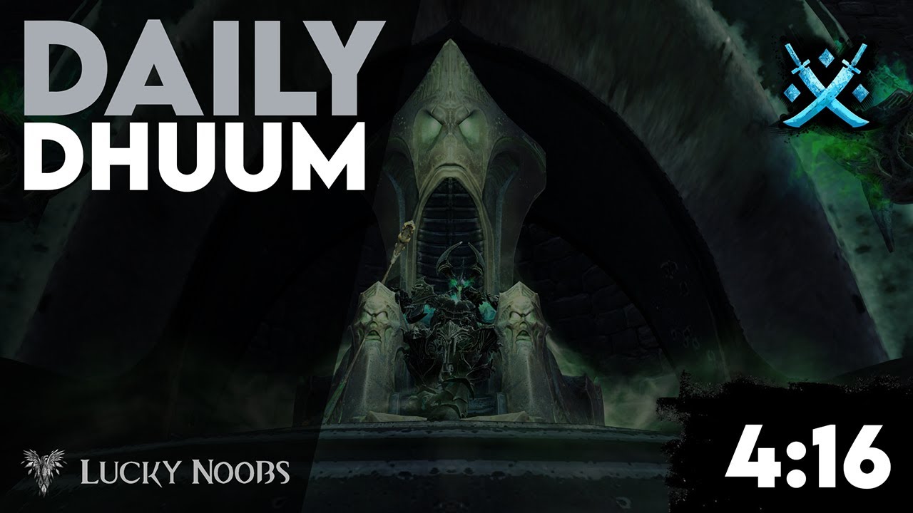 Lucky Noobs [LN] - Daily Dhuum 4:16 - Condi Willbender PoV #GW2