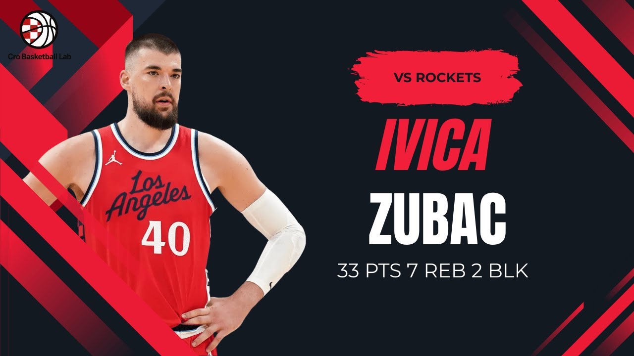 Ivica Zubac 33 PTS vs Rockets (12/11/25) | Clippers vs Rockets Highlights