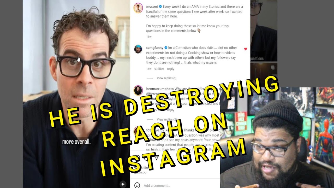 Instagram is Being Destroyed by this guy | CamGReacts