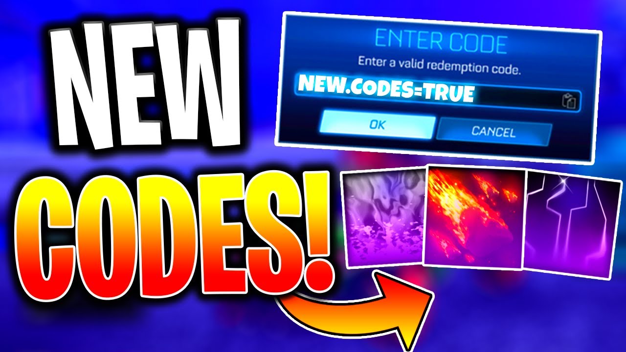 All *NEW* Free Redeem Codes In Rocket League!