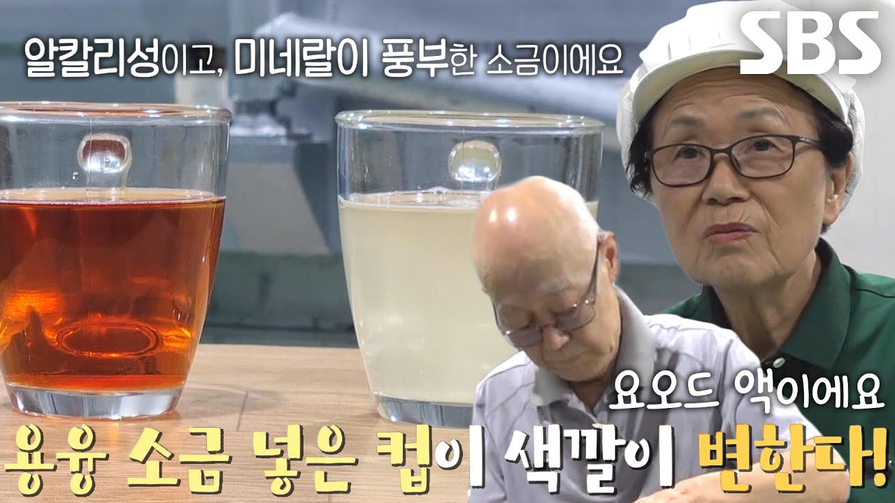 알칼리성&times;미네랄이 풍부한 달인의 용융 소금! (ft. 요오드 액)