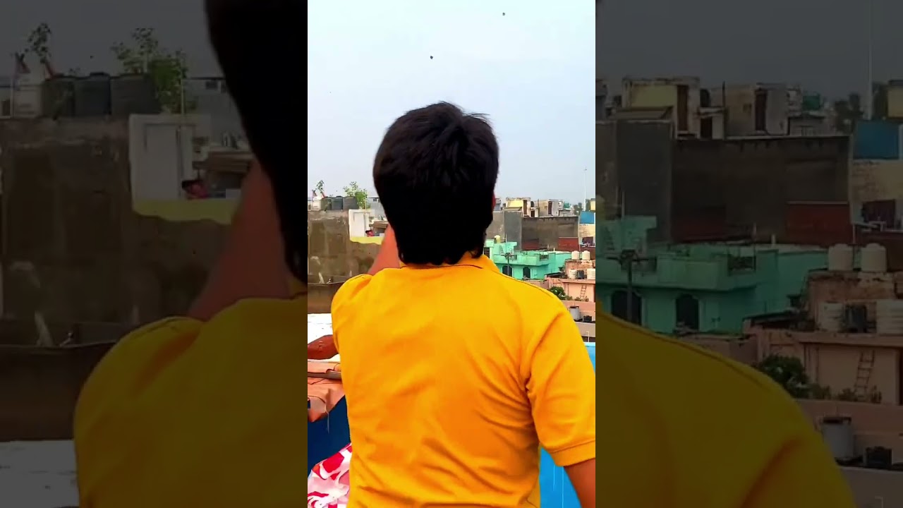 kite fighting 🪁💀|15 August kite flying#shorts#patangbazi#kiteflying#15august