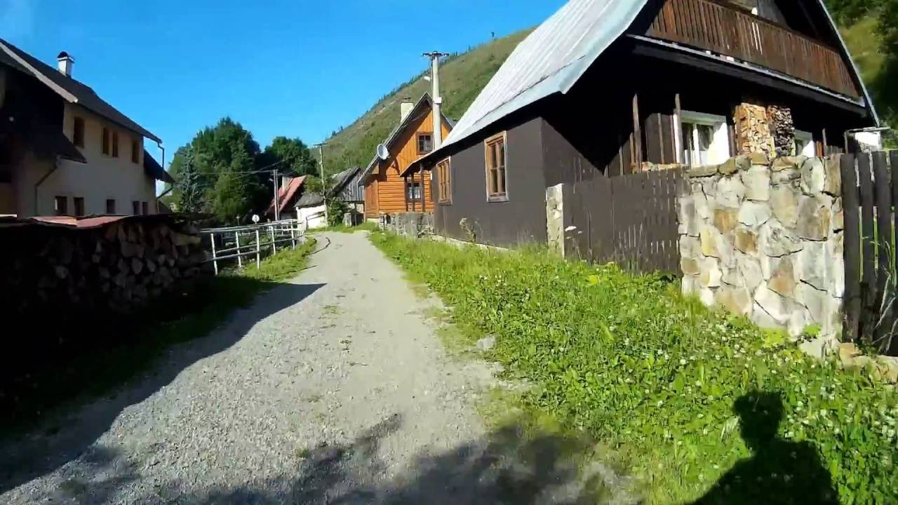 Cyklotrasa Vyšná Boca smer Nižná Boca