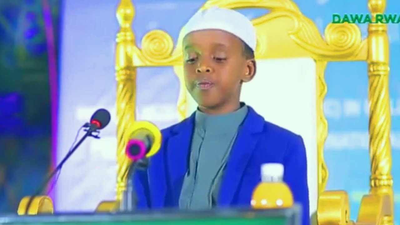 The winner of the 1st place in the Rwanda international Holy Quran competition 2023