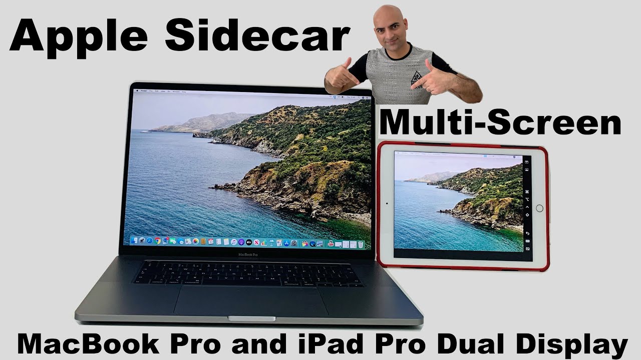 Sidecar in macOS Catalina - Use iPad Pro as Second Display for MacBook Pro