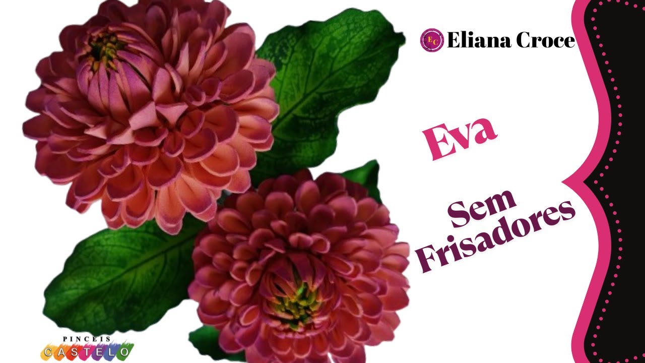 Fa&ccedil;a e venda! Flor de EVA Cris&acirc;ntemo