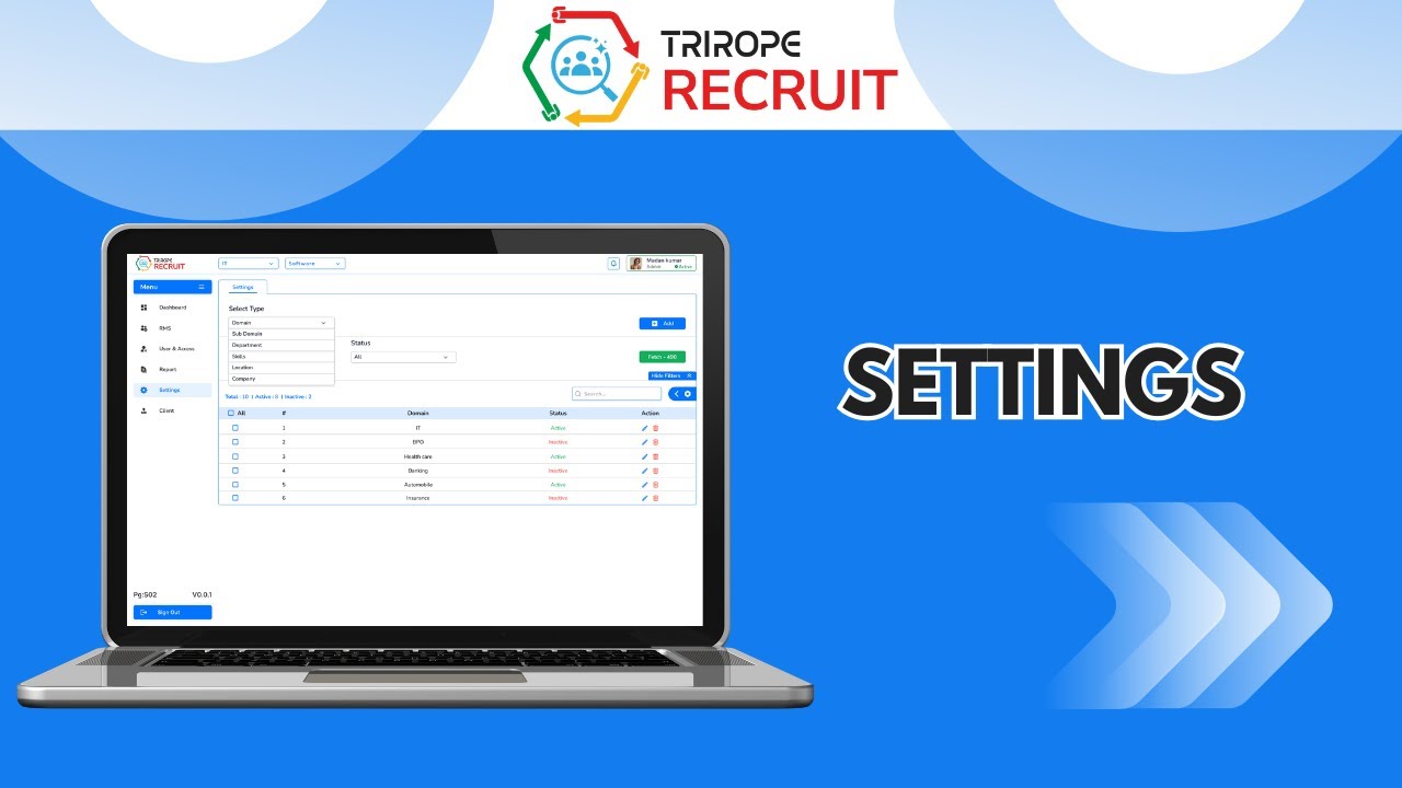 Trirope Recruit &mdash; Configure Advanced Settings & Control Your Recruitment System