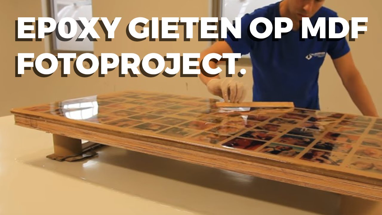 Epoxy gieten op mdf