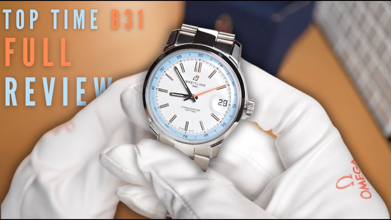 Full Review - Breitling Top Time B31 White