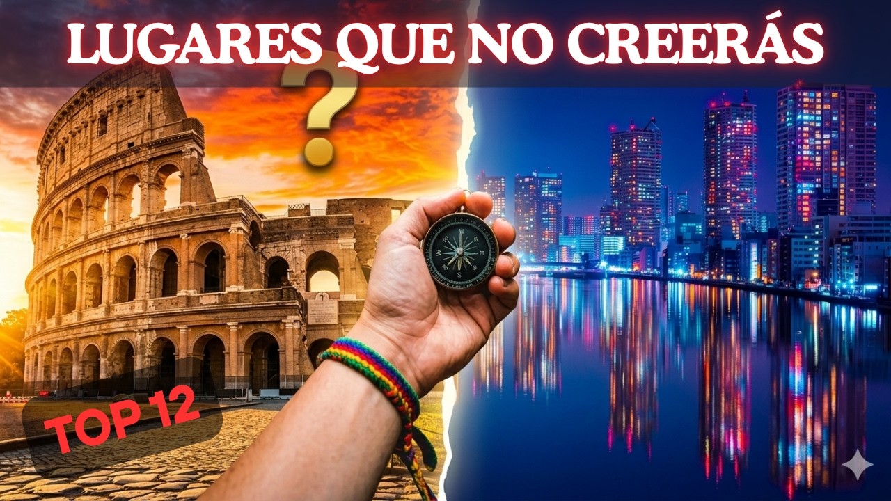 12 LUGARES Mas INCREIBLES del MUNDO que Debes VISITAR | Parecen IRREALES