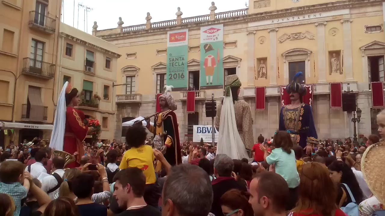 Amparito Roca a tres parelles - Festes de Santa Tecla de Tarragona (23/9/2016)