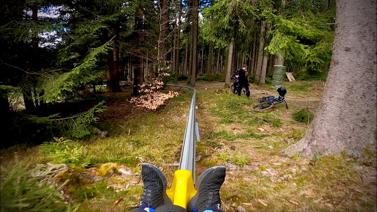 Sommerrodelbahn am Erbeskopf - Onride (POV) | Brandauer Alpine-Coaster