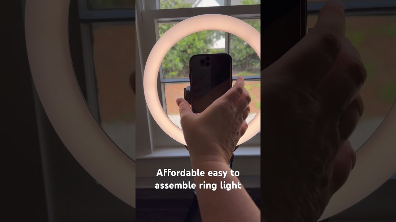 Easy to assemble, Sensyne ring light #techgadgetsreview #amazonfinds