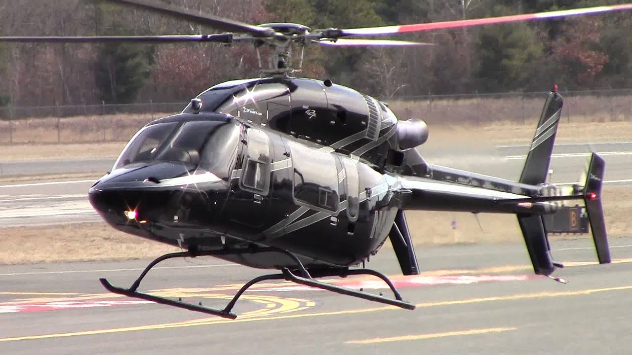 Bell 427-Jet Ranger-Arrival-KBAF-2016