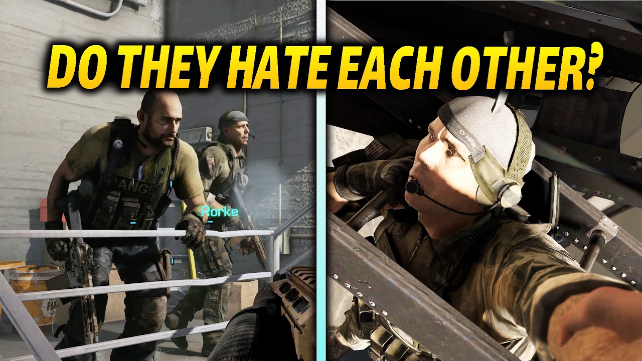 Did Rorke and Merrick Hate Each Other? | Call of Duty: Ghosts