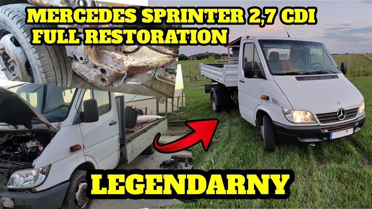 Mercedes Sprinter W904 2,7 CDI Automat, full restoration