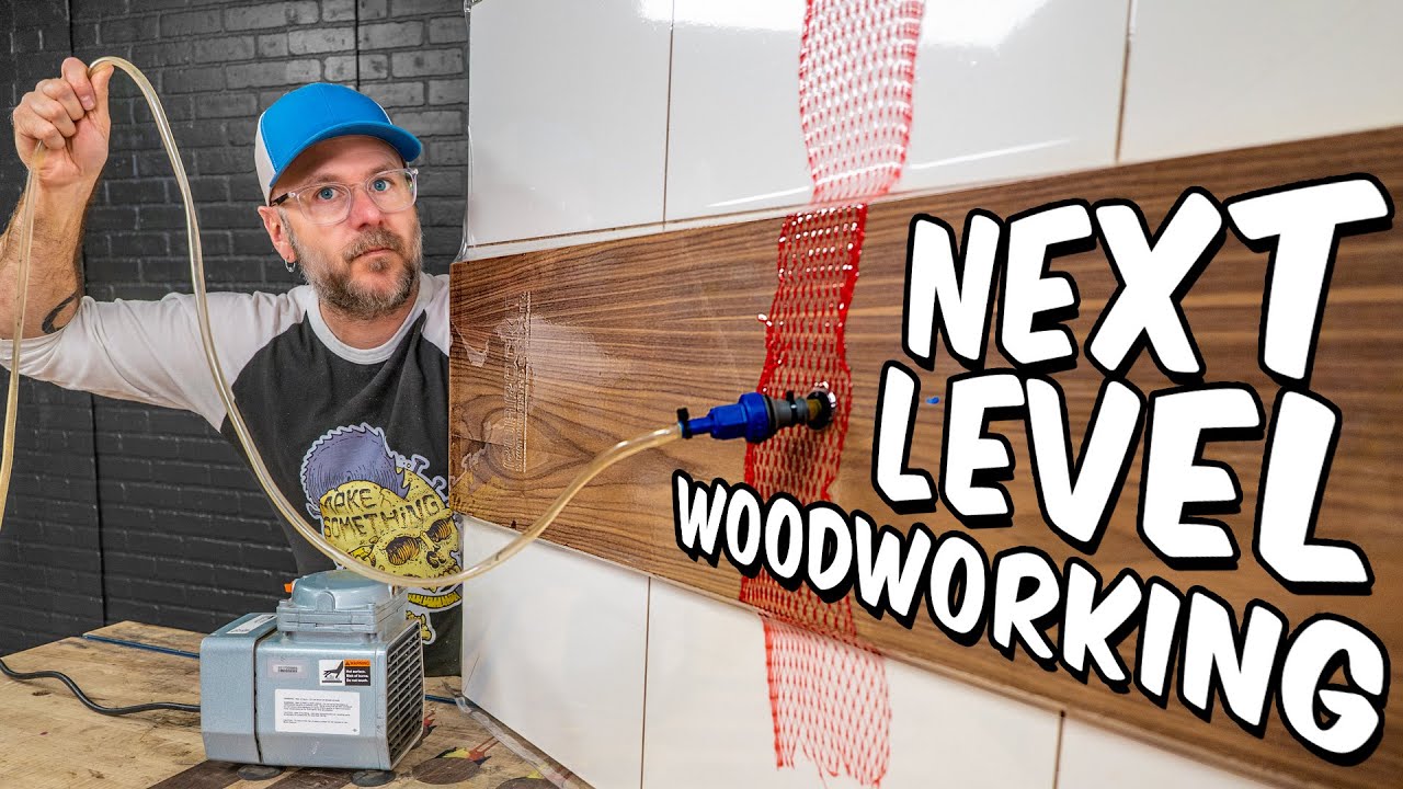 Vacuum Pressing Changes Everything!. Next Level Woodworking Skills.