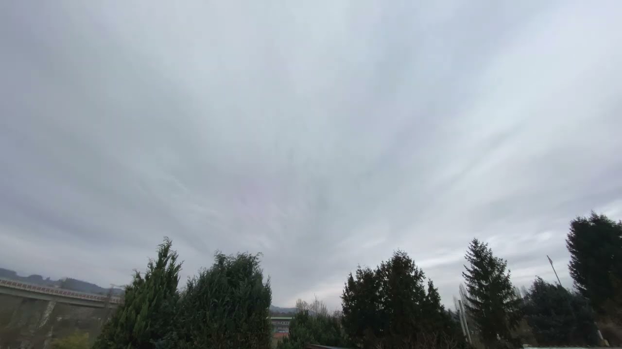 Časosběr počasí Beroun 1.3.2026