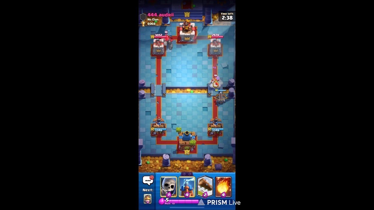 pushing with trojan horse|clashroyale live | #cr #clashroyale #supercell #coc