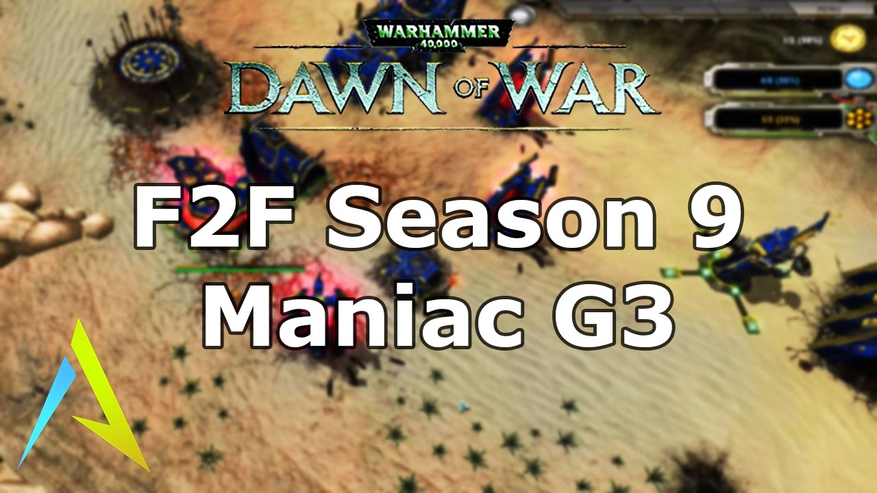 [DoW - SS online] Astrohero vs. Maniac (F2F S9 R18 G3) | Playback Commentary #22