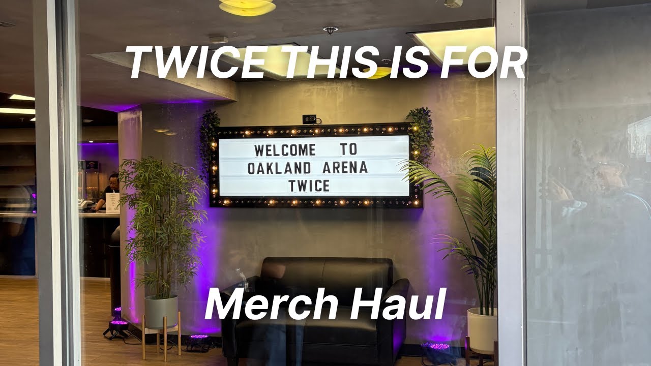 TWICE This is For World Tour Merch Haul