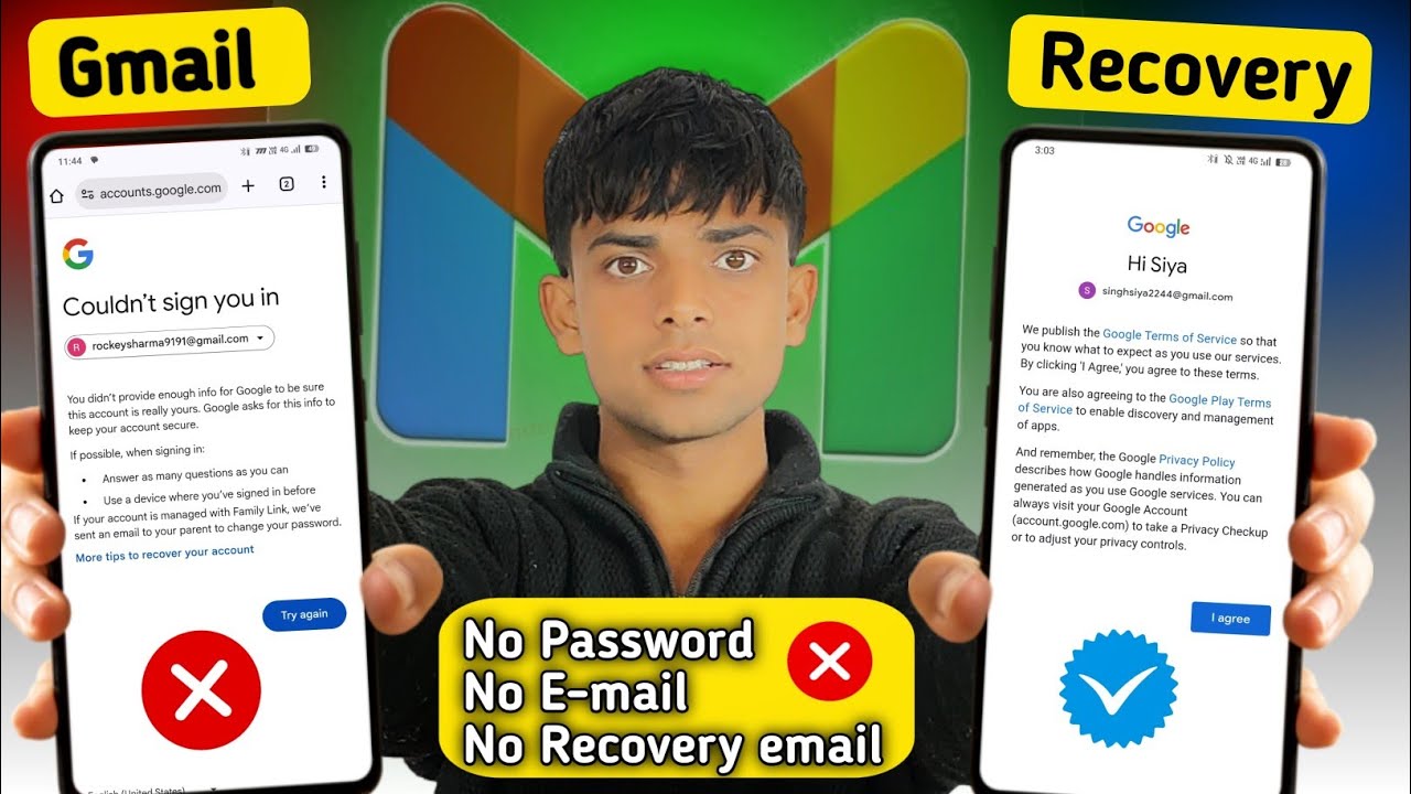 Too many failed attempts Gmail Account Recovery | 2step verification gmail forgot password 