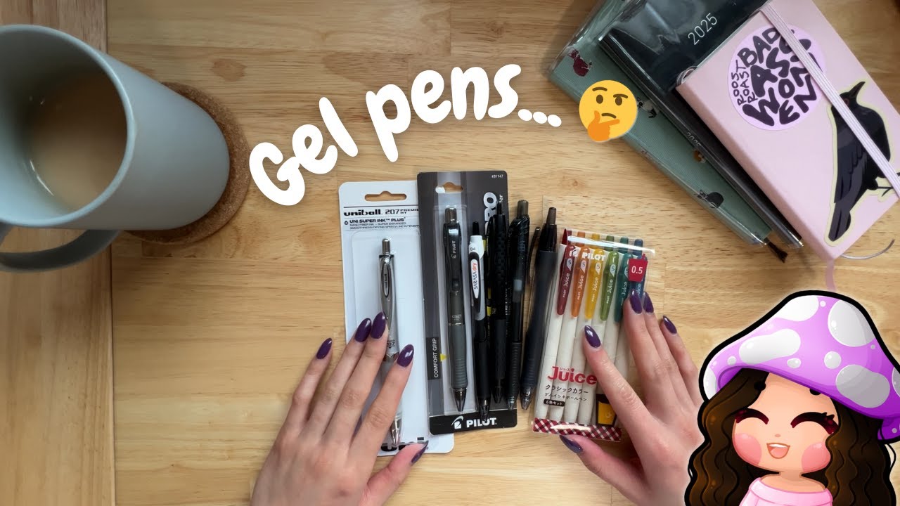 Which gel pen is right for you? || Stationery Haul