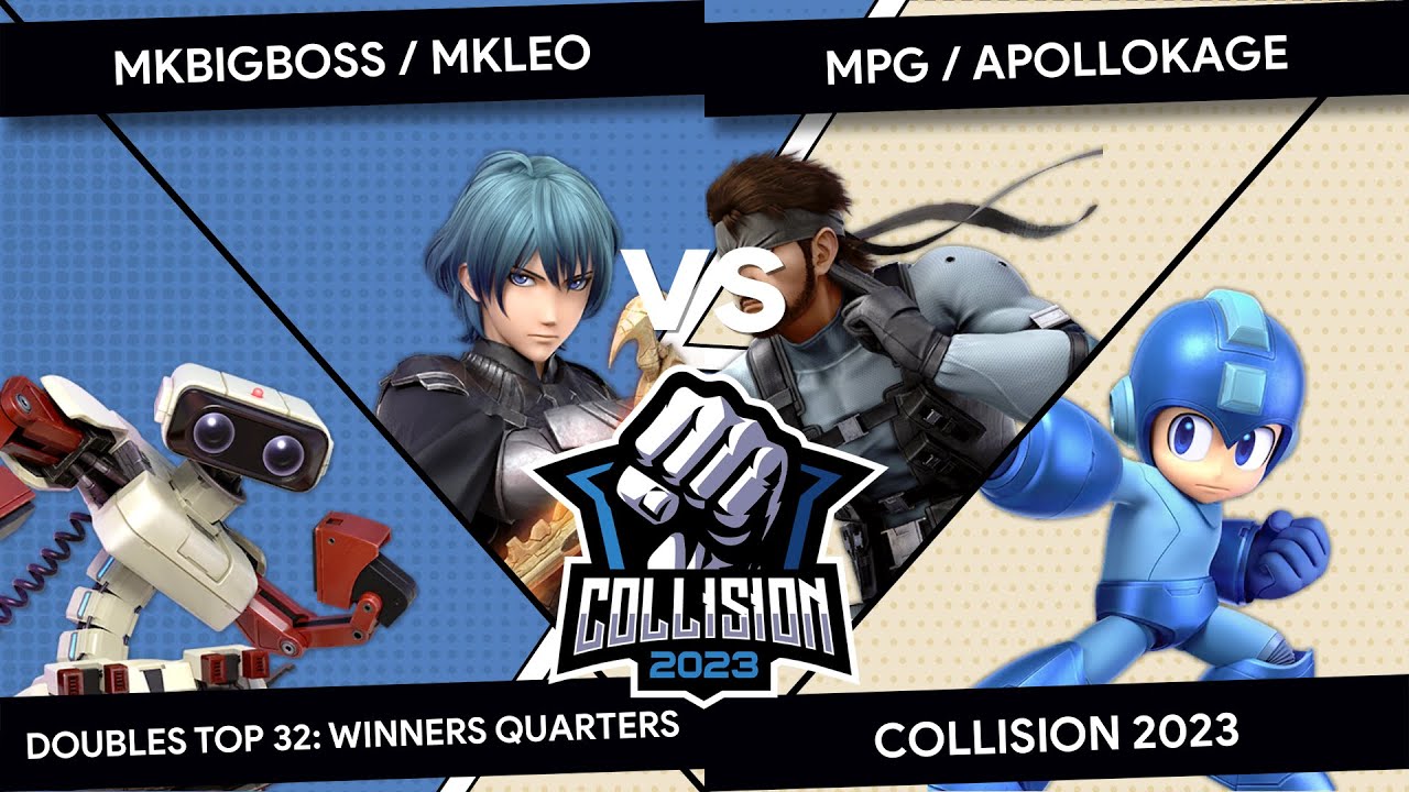 Collision 2023 - MkLeo / MKBigBoss (Green) VS MPg / ApolloKage (Blue) - Top 32 - Winners Quarters