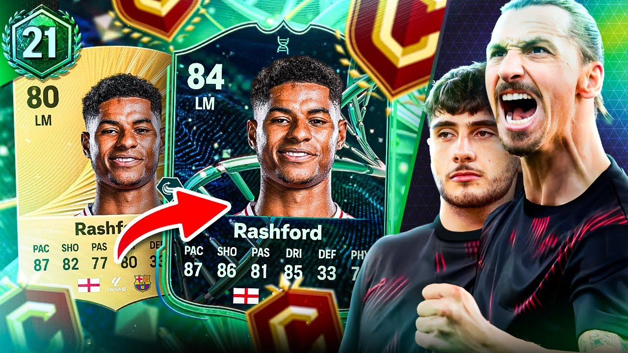 Развитие Рашфорда в FUT Champs на RTG!