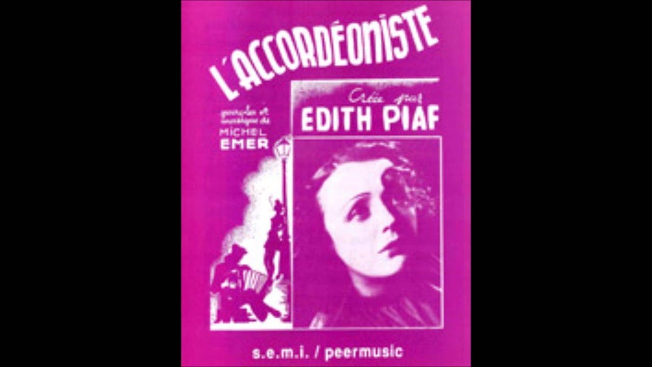 L'accordeoniste- Edith Piaf Oliver K. Cover Akordeonista
