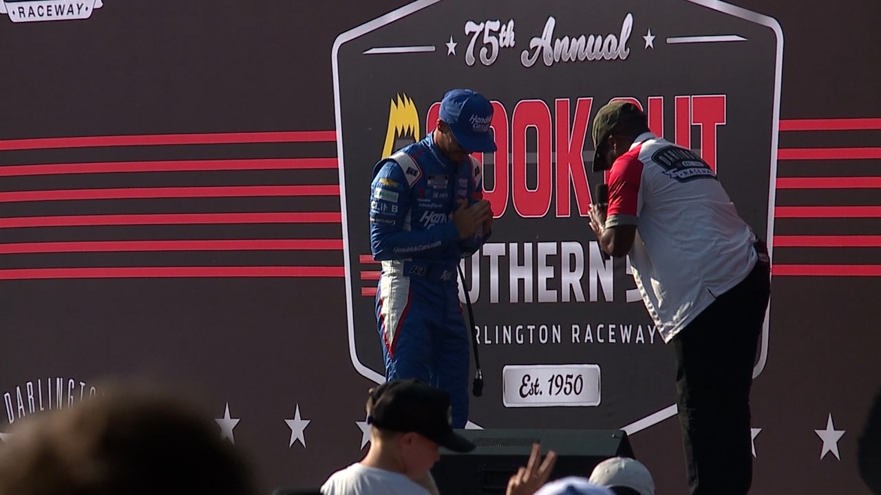 SOUTHERN 500 - DRIVER INTROS AT DARLINGTON