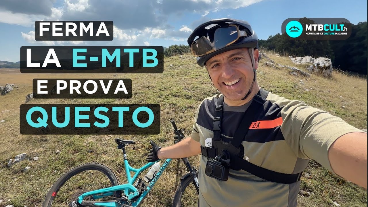 Metti da parte la e-Mtb e prova questo