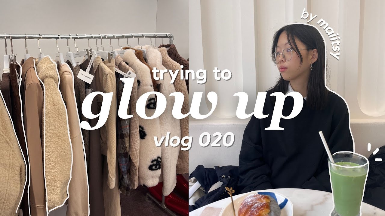 trying to GLOW UP⭐: self care, rangement & vie parisienne