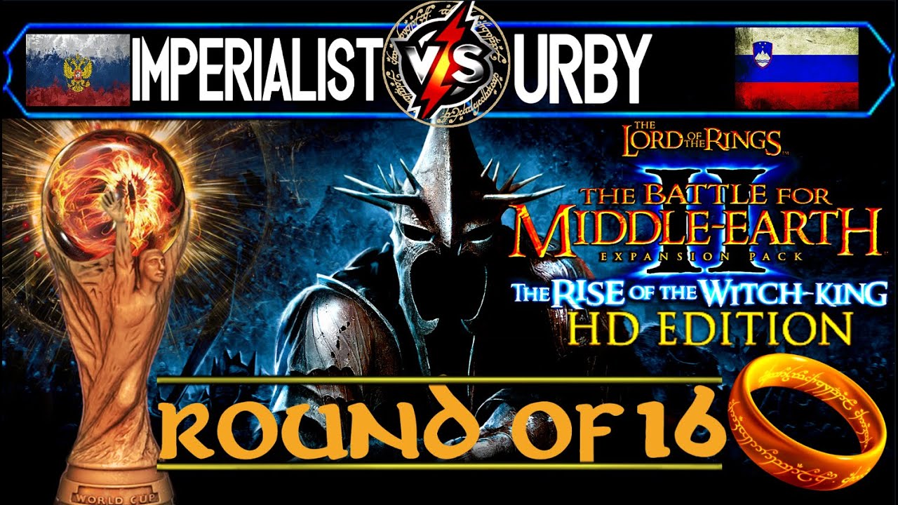URBY VS IMPERIALIST - Round of 16 - WORLD CHAMPIONSHIP 2020 $500 - Battle for Middle Earth 2 RotWK