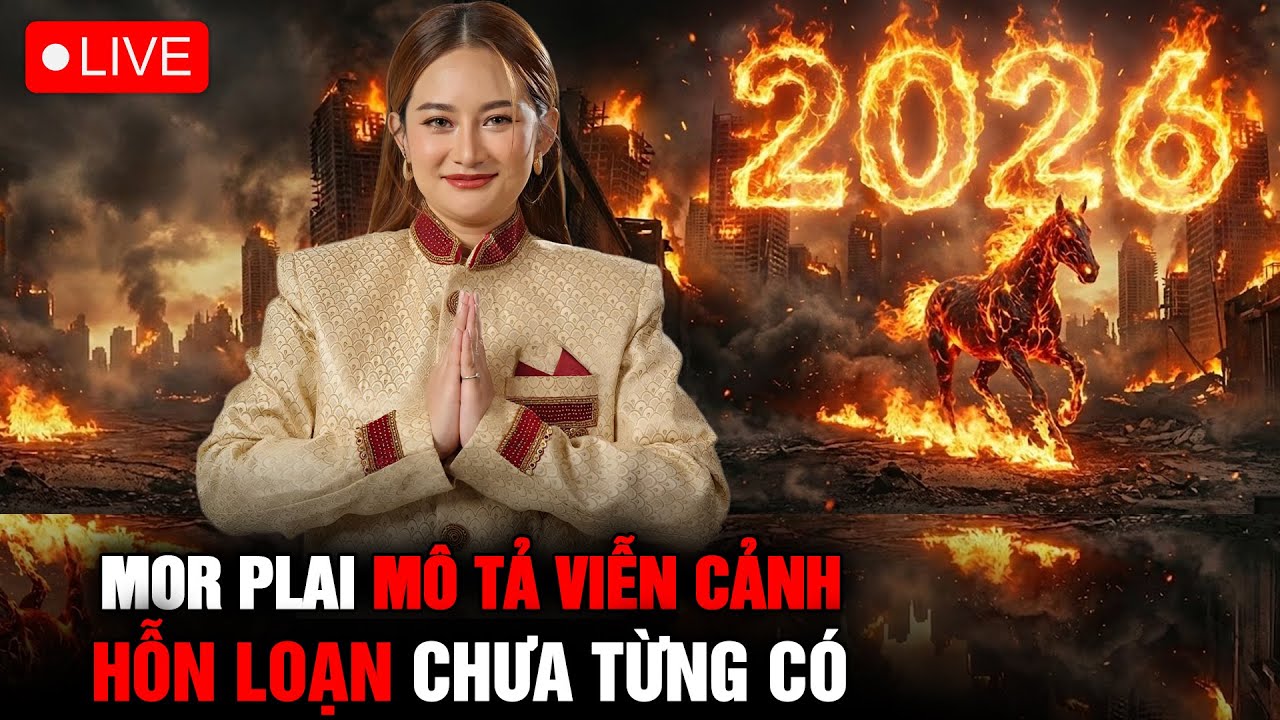 🔴TRỰC TIẾP: Tuyển Tập Tiên Tri Thái Lan Mor Plai Mô Tả Viễn Cảnh Hỗn Loạn Chưa Từng Có Trong 2026