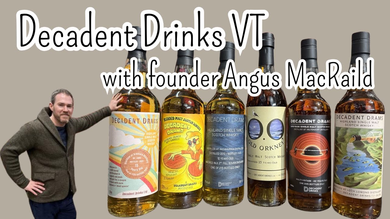 Our BEST tasting yet with Decadent Drams' Angus MacRaild!