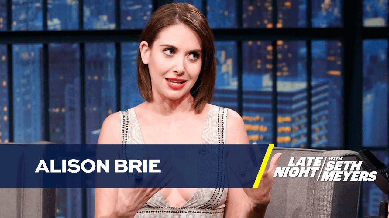Alison Brie Pumped Gas in Compton Dressed as a Clown