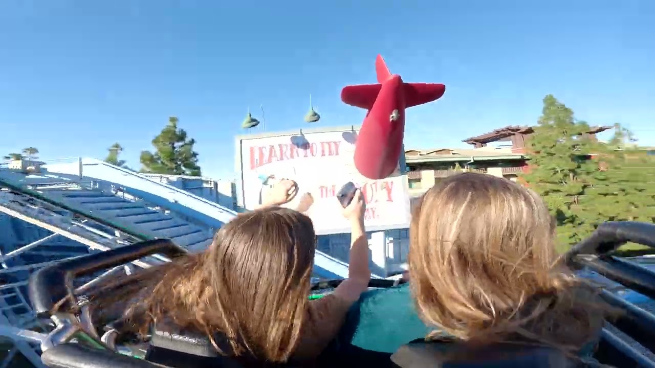 Goofy's Sky School 4K Hyperview Hypersmooth 5.0 On-Ride POV @ Disney California Adventure (1/5/2024)