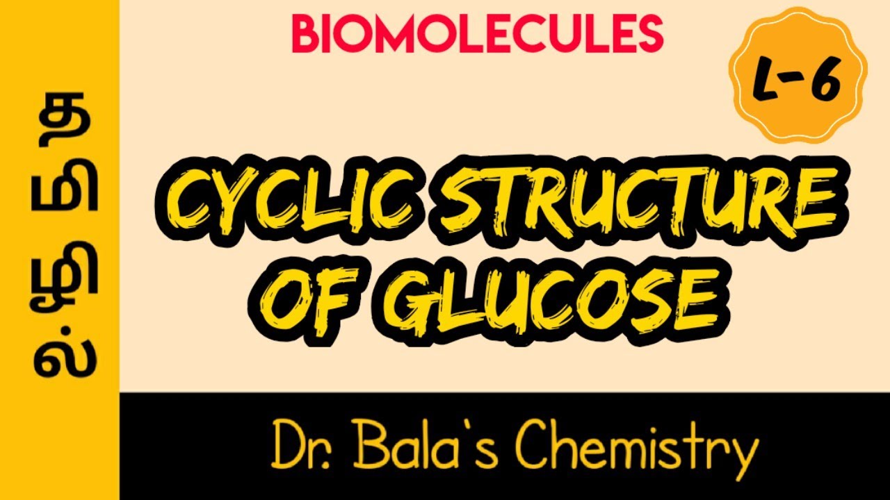 Cyclic structure of Glucose in Tamil || Failure of straight chain structure of glucose ||NEET ||JEE