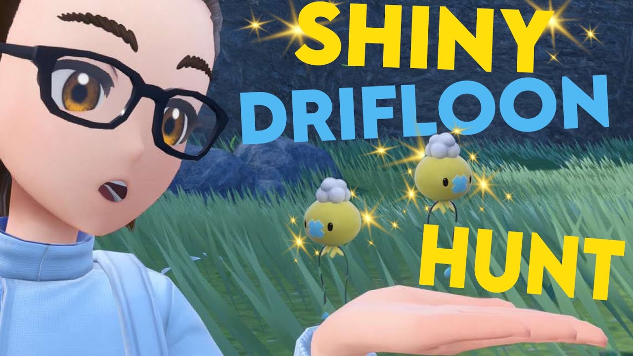 Shiny Drifloon Hunting in Pokemon Scarlet