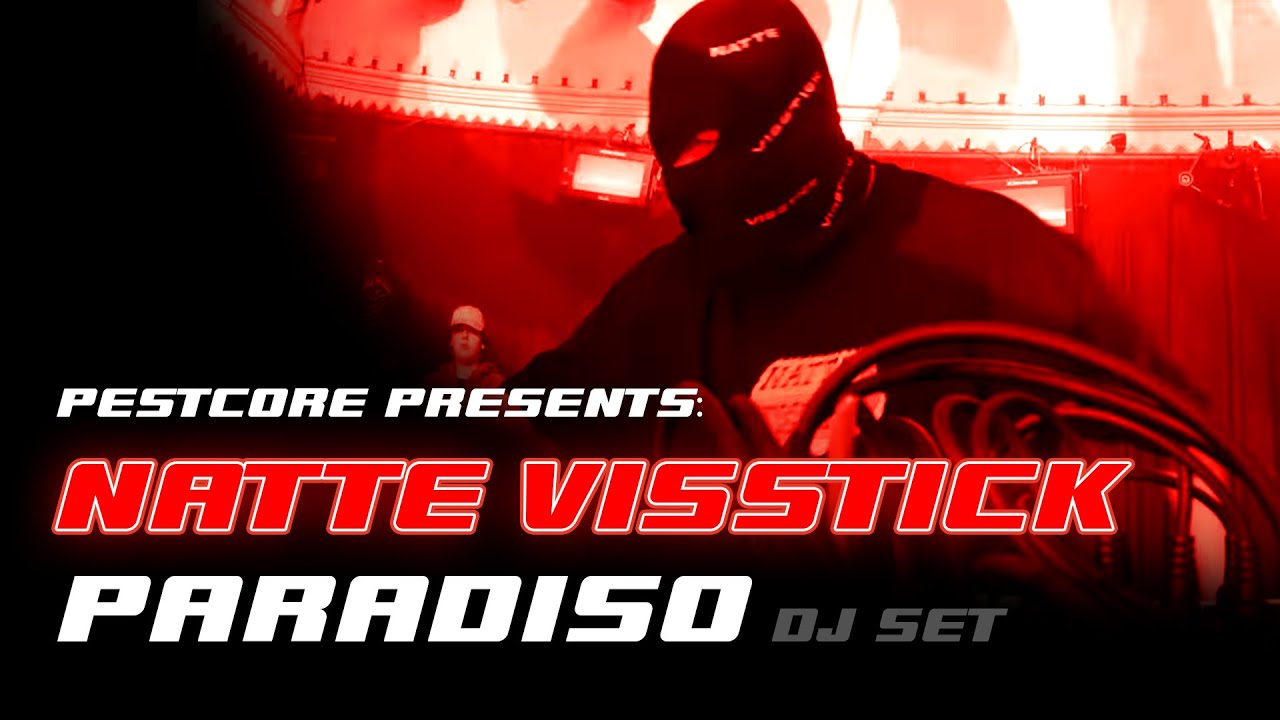 Natte Visstick (DJ set) live @PARADISO - PESTCORE PRESENTS: PESTIVAL