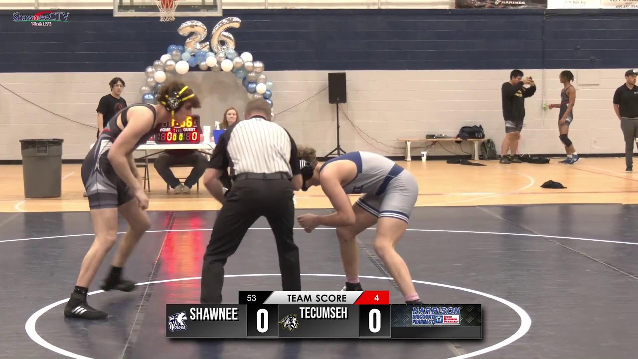 SHS Boys Wrestling 2025 vs Tecumseh - Shawnee, Oklahoma sports provided by ShawneeCTV