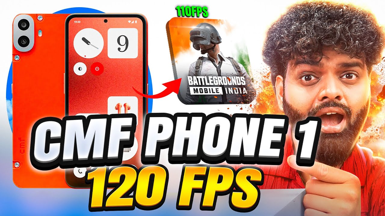 CMF Phone1 BIG MISTAKE  You Don't Want to Make with 120 FPS BGMI
