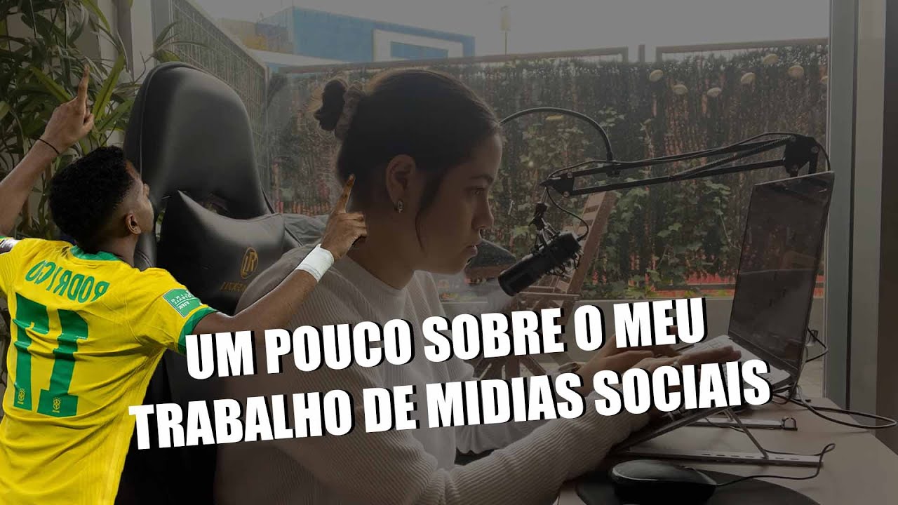 DAILY VLOG - Meu trabalho como social media de futebol