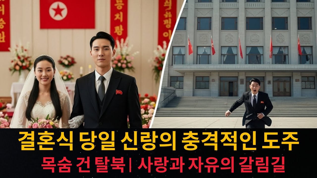 결혼식 당일 신랑이 사라졌다… 북한 권력가의 사위가 되느니 탈북을 택한 남자 | 탈북 실화